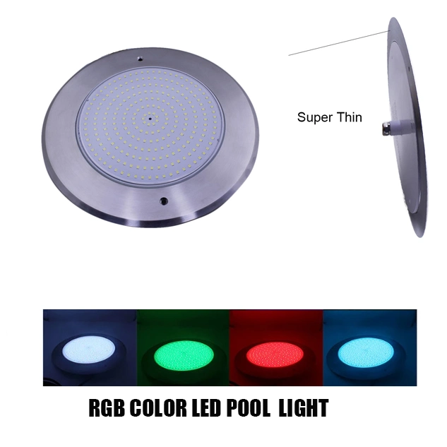 Replaceable Underwater 12V RGB PAR56 Pool Light Recessed IP68 6W PAR 56 LED Swimming Pool Lights