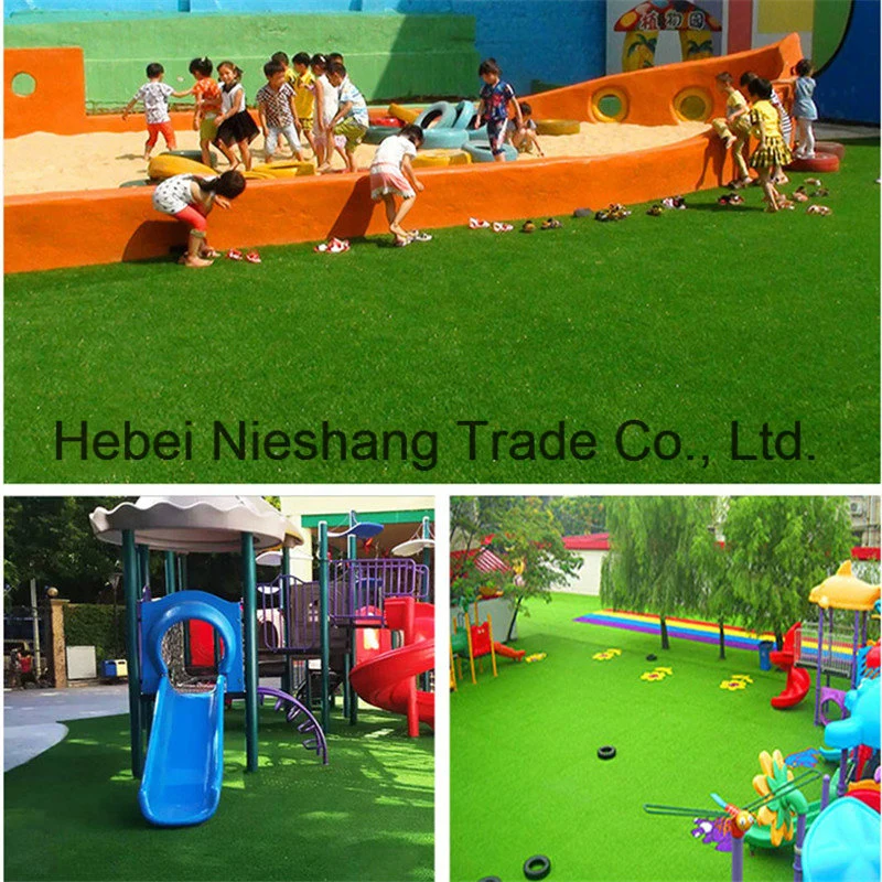 Kindergarten Use Anti-Slip Carpet Artificial Grass