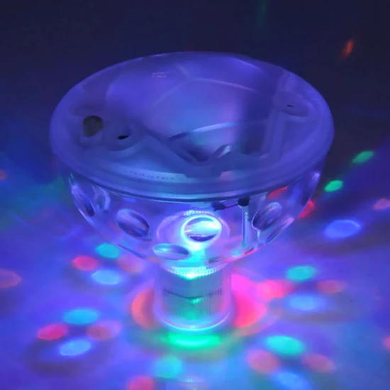 수족관 연못 풀 스파 욕조용 RGB LED 방수 램프가 있는 플로팅 풀 조명